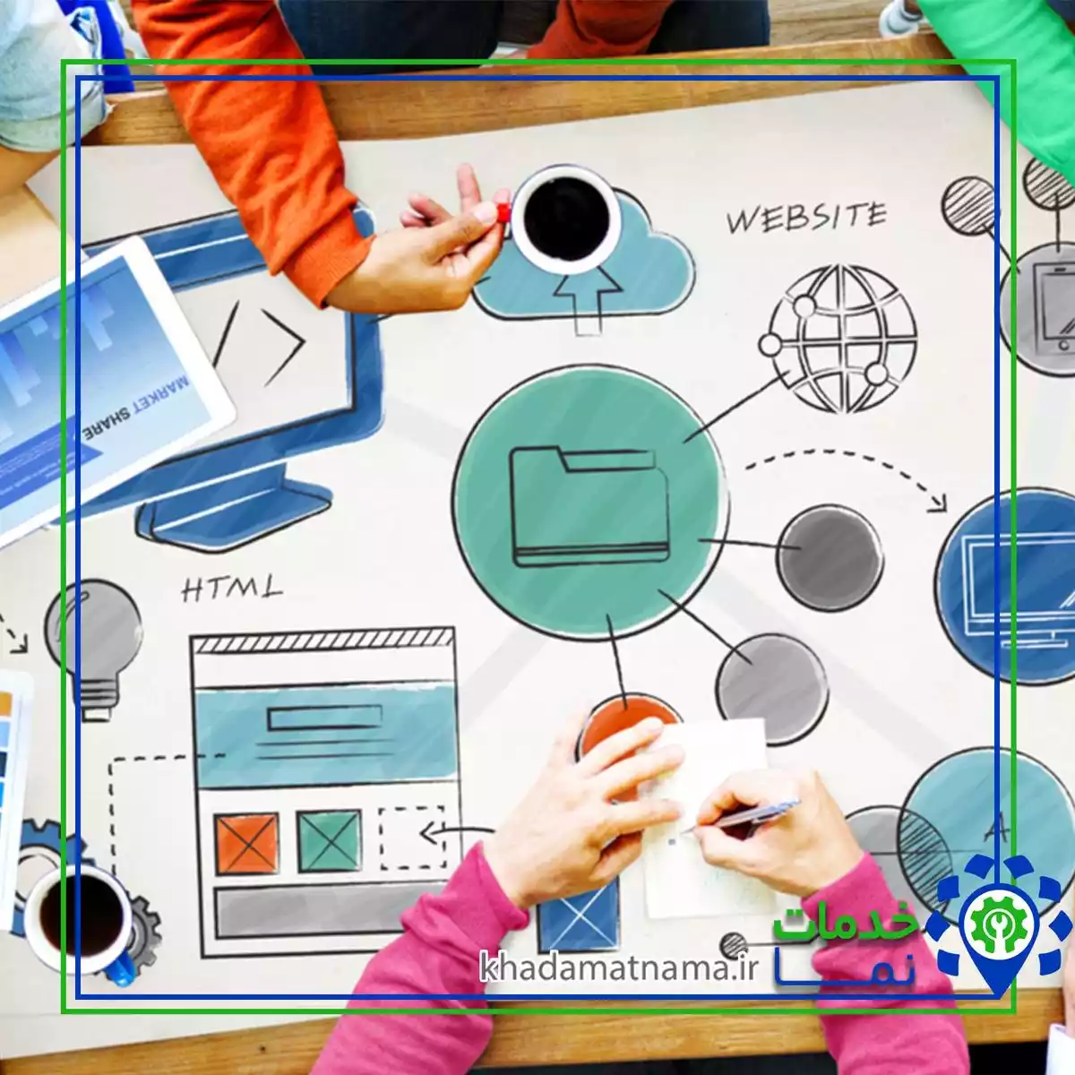 نبود تعرفه مشخص در طراحی سایت در تهران