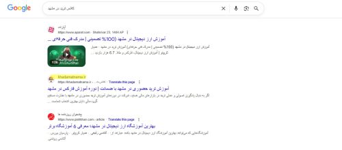 کلاس ترید در مشهد