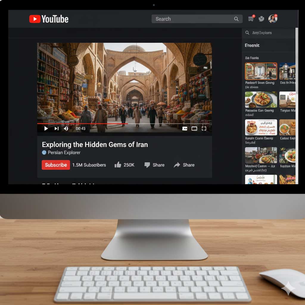 تدوین ویدئو برای نمایش در یوتیوب