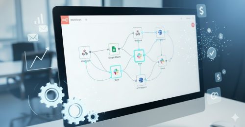 طراحی سناریو n8n